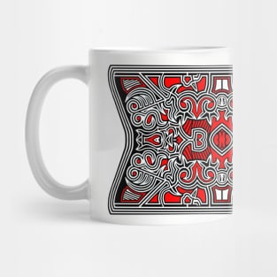 tribal batak motif 5 Mug